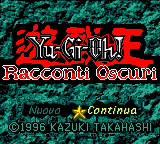 Yu-Gi-Oh! - Racconti Oscuri (Italy) Title Screen
